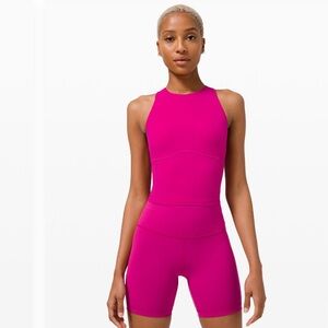 Lululemon key to balance tank ripened raspberry size 4